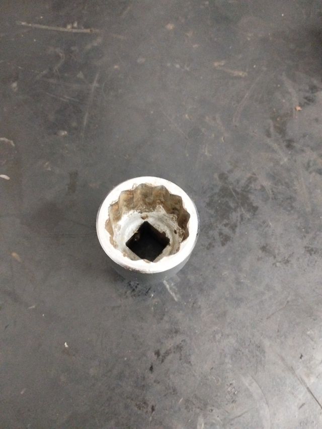 Llave vaso Britool 36mm 3/4,           12 caras