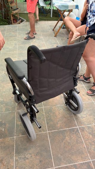 Silla de ruedas con cuña