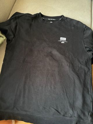 Sudadera Vans Negra chico XL