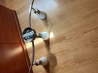 Lámpara de 3 luces moderna metal