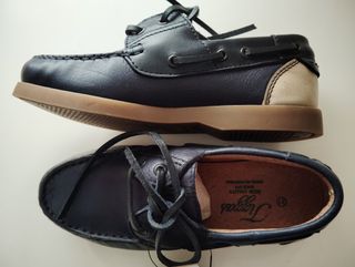 Zapatos niño azul marino t. 31