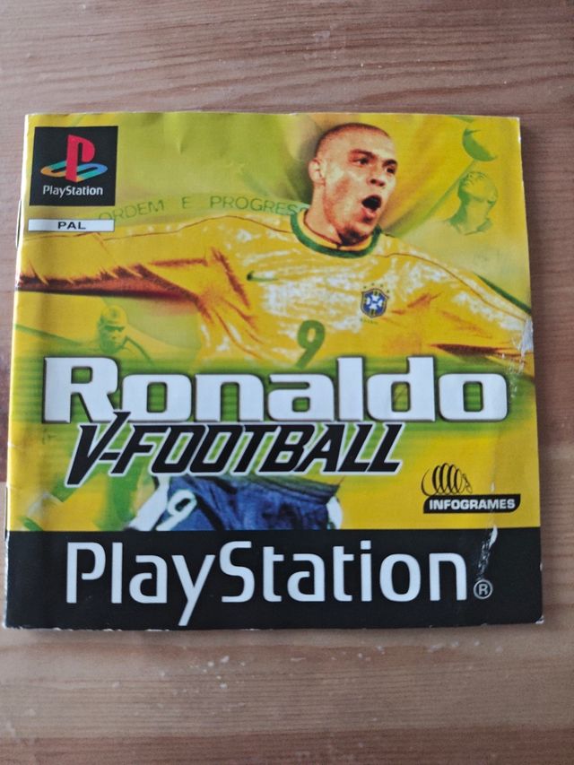 Manuale PlayStation Ronaldo V-Football