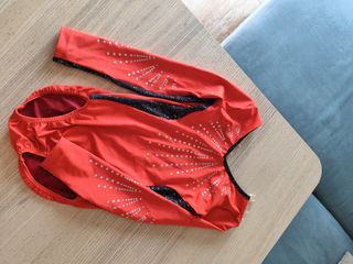 Maillot Gimnasia Rítmica Niña Rojo