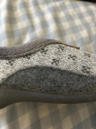 Zapatillas Mujer Norteñas Talla 35 Gris