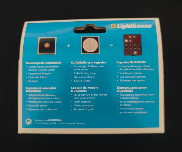 Cápsulas Leuchtturm Varias Medidas