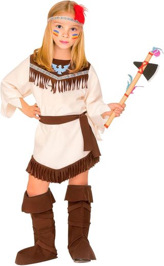 ✨ - WIDMANN MILANO Costume da carnevale indiano per bambini