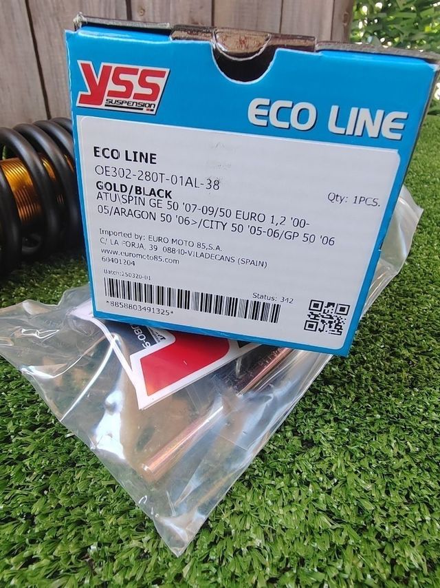 AMORTIGUADOR YSS GAS JOG RR