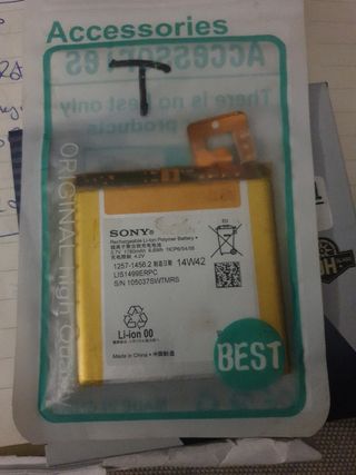 Batería Sony xperia T LT30 Original