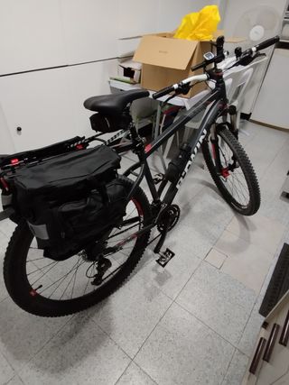 Bicicleta para cicloturismo y grandes rutas...