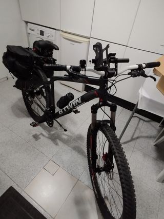 Bicicleta para cicloturismo y grandes rutas...