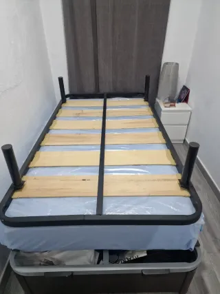 Base Cama Somier 105x190