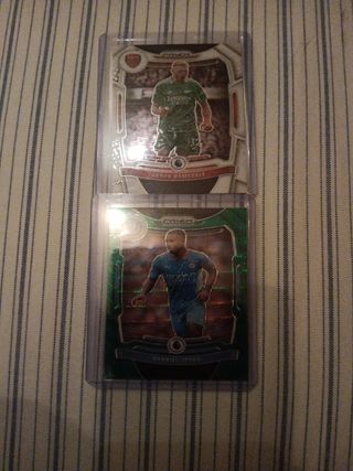 Lote 2 Prizm Ramsdale y Jesus