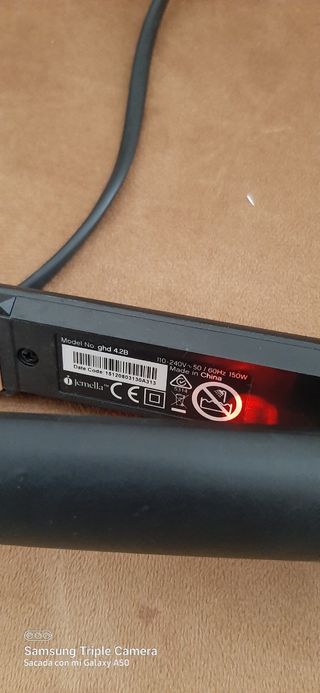 Plancha de pelo ghd 4.2B negra