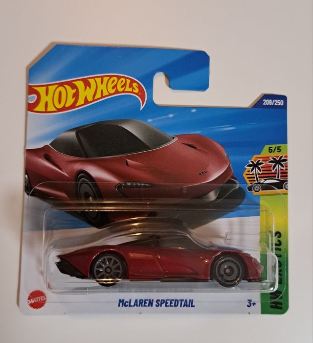 Hotwheels McLaren Speedtail Rojo