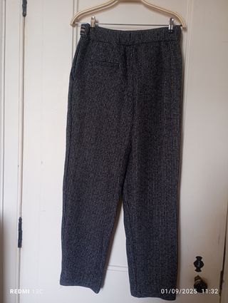 Fato Inverno Meisie Preto e Bege Tamanho S