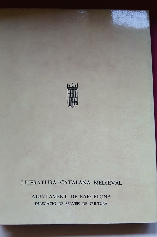 LITERATURA CATALANA MEDIEVAL