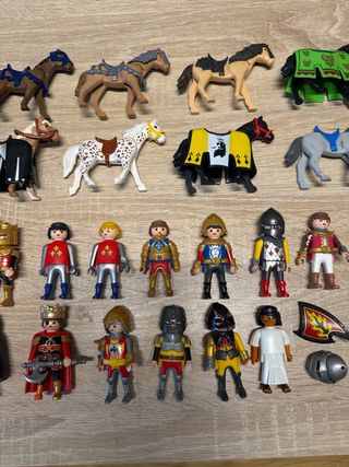 Playmobil Medieval - Figuras y Caballos