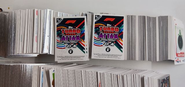 +1400 Cartas Topps Turbo Attax 2024