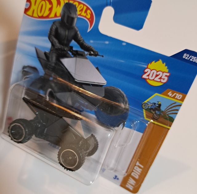 Hotwheels Tesla Cyberquad Gris 82/250