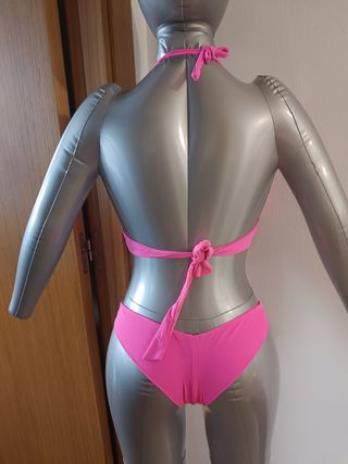 Bikini Calzedonia Rosa con Adornos Florales