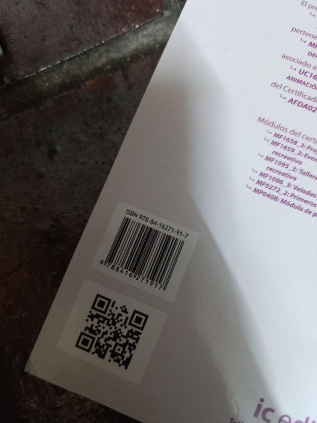 Libro de texto - AFDA0211 - UF1938