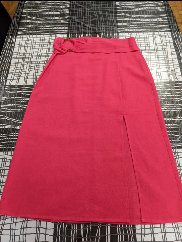 Conjunto Blusa y Falda Mujer Talla 38