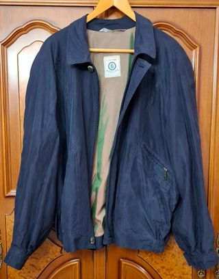 Cazadora entretiempo de seda hombre T. 52