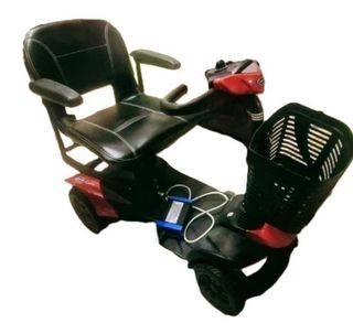 OFERTA..P Scooter Eléctrico Negro y Rojo