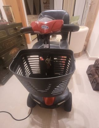 OFERTA..P Scooter Eléctrico Negro y Rojo