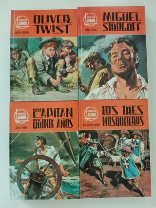 4 Libros juveniles Vintage