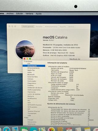 MacBook Air 2012 i5 / 4Gb / 128GB