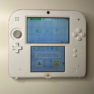 Nintendo 2DS  con Caricabatterie e Pennino
