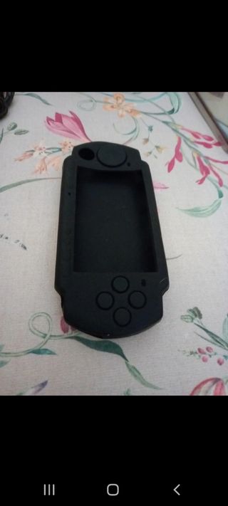 Funda silicona y estuche PSP