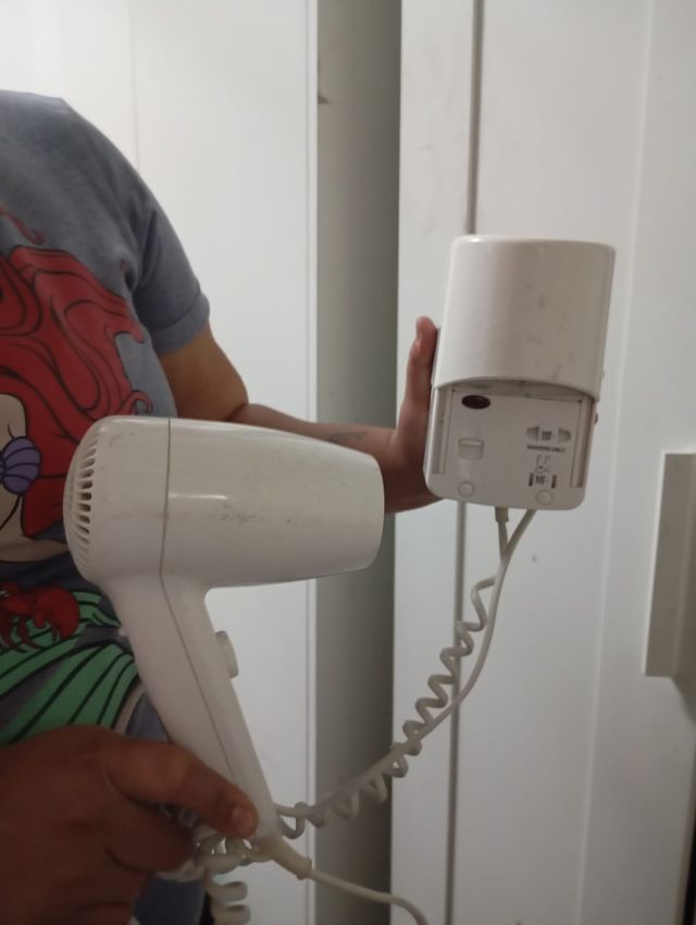 Secador de pelo de hotel