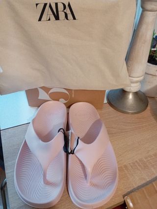 Sandalias Zara Rosa