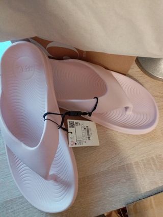 Sandalias Zara Rosa