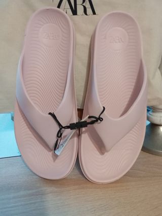 Sandalias Zara Rosa