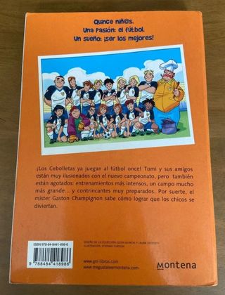 Libros 2, 13, 15 y 22 de la colección ¡Gol!