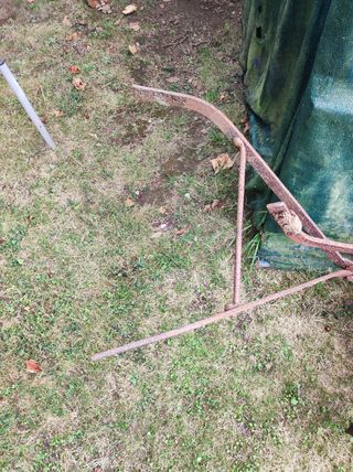 Arado antiguo para restaurar