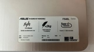 ASUS i3 8GB NVIDIA GEFORCE