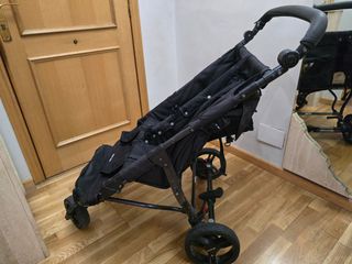 Silla Gemelar Negra Easy Twin