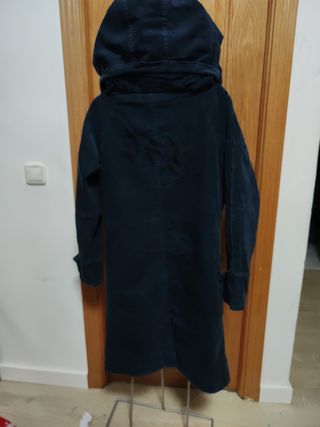 Abrigo Desigual Mujer Talla 38 Azul