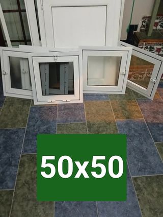 Ventanas de aluminio 50x50