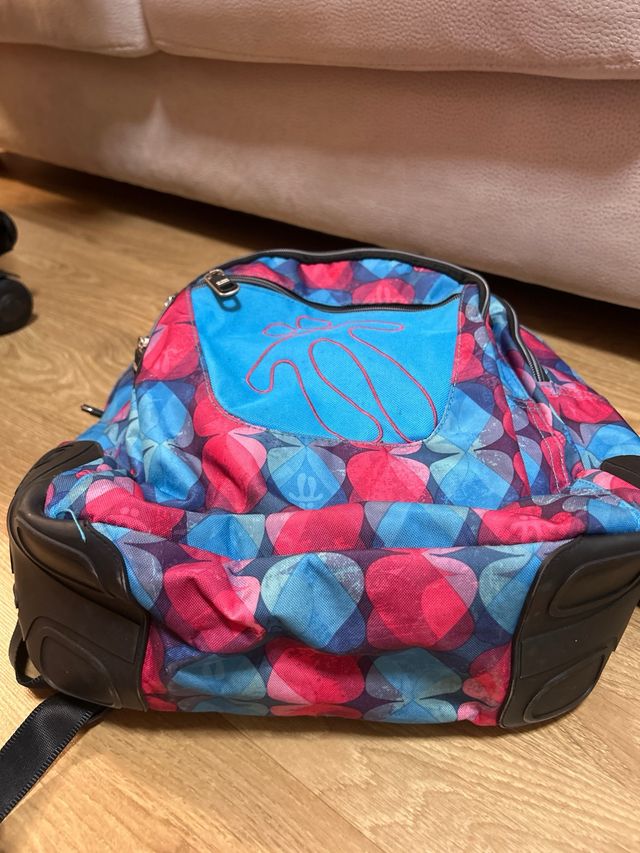 Mochila Totto Azul y Rosa