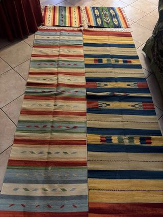 Tappeti indiani in cotone