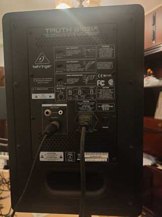 2 Monitores Dj Behringer B1031A 