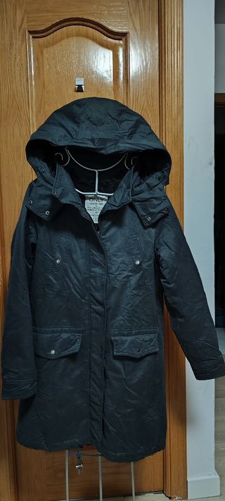 Abrigo ONLY Mujer Talla S Negro