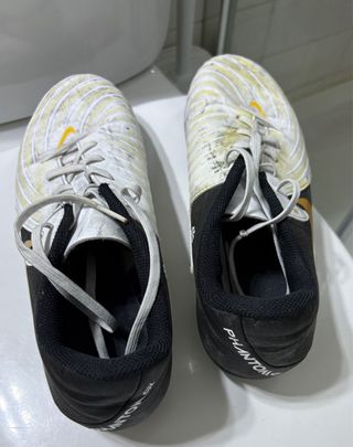 Botas de Fútbol Nike Phantom Gx Oro Blanco