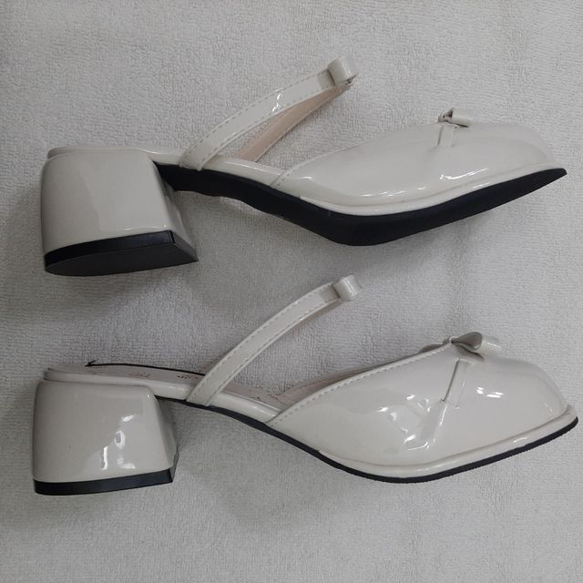 Zapatos blancos BIRD SHOES con lazo
