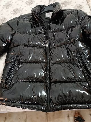 Giubbotto Moncler Nero Lucido